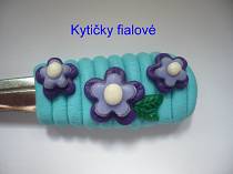 Kytičky fialové, cena 60 Kč / kus